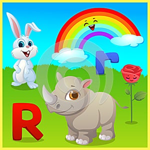 Alphabets learning for preschool kids photo