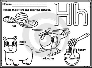 ALphabets Practice for kids preschooling