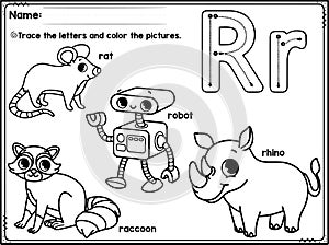 ALphabets Practice for kids preschooling