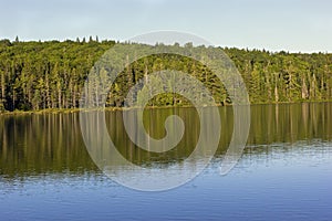 Alphonse Lake in La Mauricie National Park in Quebec photo