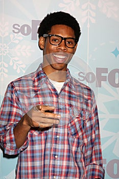 Alphonso McAuley arrives at the FOX TCA Winter 2011 Party