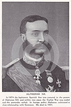 Alphonso XII. 1857 - 1885
