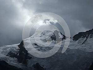 The Alphubel summit.