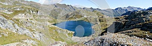 Alpin lake at Maggia valley