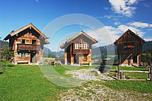 Alpine architecture in Austria