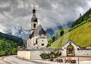 Alpine church