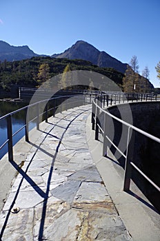 Alpine dam