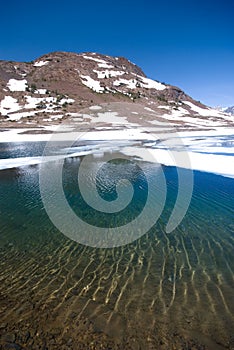 Alpine Lake in the High Sierra