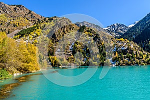 Alpine lake Issyk