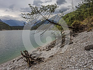 Alpine lake near Meduno