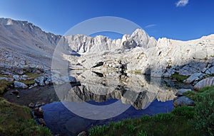 Alpine Lake Reflection