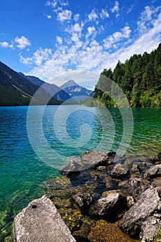 Alpine Lake in Tirol photo