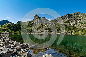 The alpine lakes of the province of Cuneo, in the south of Piedmont