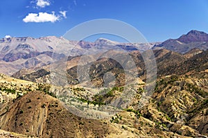 Alpine landscape in Atlas Mountains, Morocco