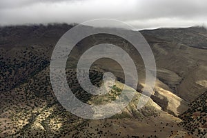 Alpine landscape in Atlas Mountains, Morocco