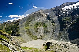 Alpine landscape (Grossglockner glacier), Austria