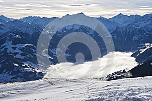 Alpine landscape photo