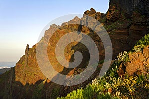 Alpine landscape in Madeira Island