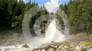 Alpine Landscape on Pedruc Waterfall - 5K