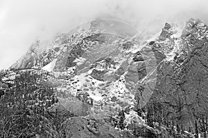 Alpine landscape, Sangre de Cristo Range, Rocky Mountains in Colorado photo