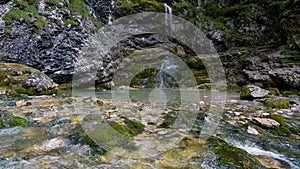 Alpine Landscape on a Waterfall in Sweden - 5K