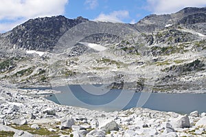 Alpine mountain landscape