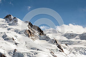 Alpine mountain range