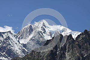 Alpine mountain photo