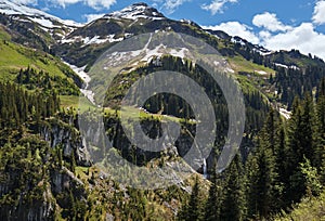 Alpine mountain view (Vorarlberg,Austria)