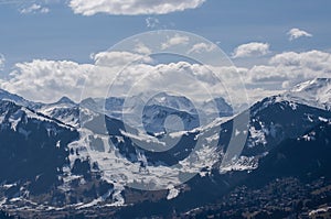 Alpine mountains, Switzerland