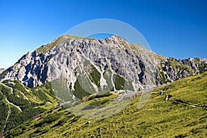 Alpine peak photo