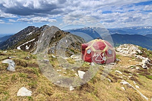 Alpine refuge,Piatra Craiului mounttains,Carpathians,Romania