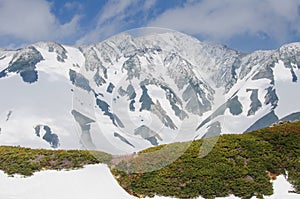 Alpine route in Japan