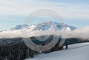 Alpine Scene, the Dolomites, Northern Italy