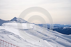 Alpine Serenity: Ski Slopes and Peaks