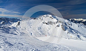 Alpine ski resort