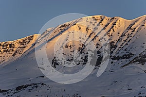 Alpine ski resort Serfaus Fiss Ladis in Austria.