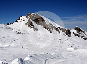 Alpine skiers