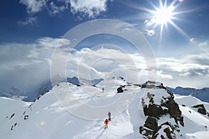 Alpine Touring Skiers