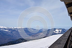 Alpine Vista from the Ski Lodge