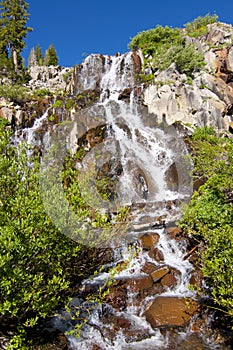 Alpine Waterfall