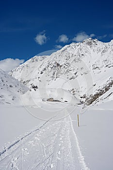 Alpine Winter Landscape, Austria