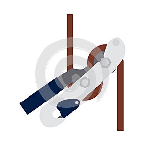 Alpinist Rope Ascender Icon