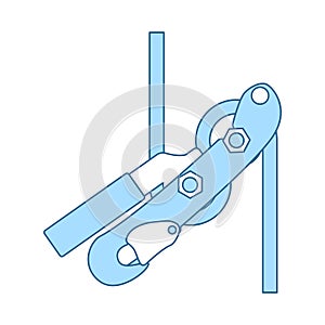 Alpinist Rope Ascender Icon