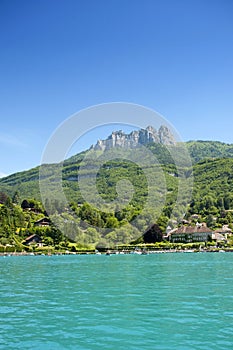 Alps and Annecy lake