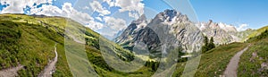 Alps, France (by Courmayeur) - Panorama