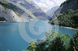 Alps lake