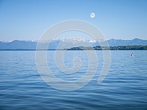 Alps at Lake Starnberg - Tutzing