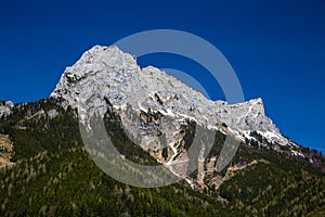 Alps Mountain Range Near Eisenerz-Styria, Austria