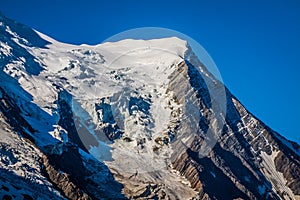 The Alps over Chamonix